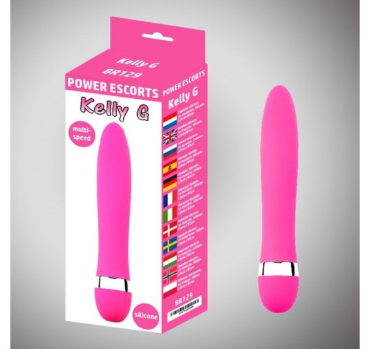 Kelly g pink vibro 18,5 cm / 7,3 inch